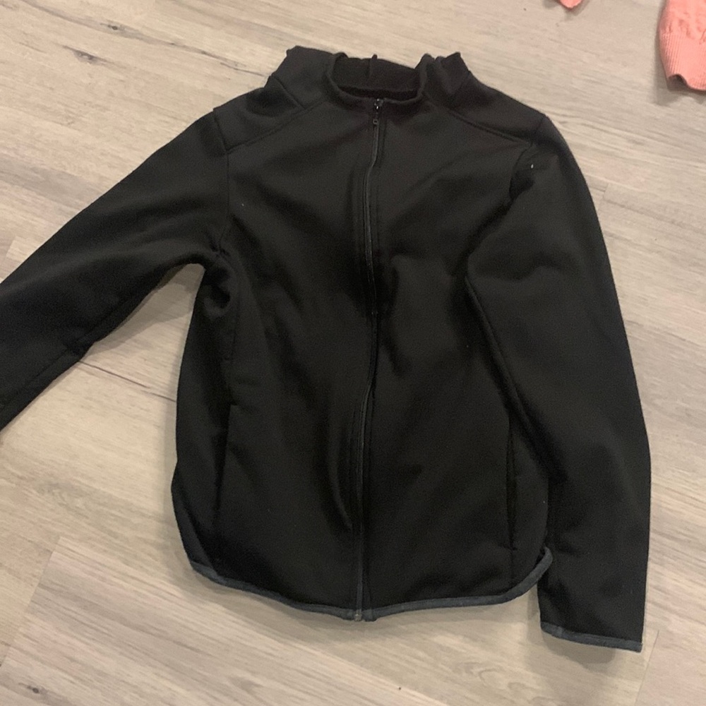 Black gymnastics jacket
